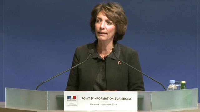 Intervention de Marisol Touraine - Conférence de presse Ebola - 10 oct. 2014