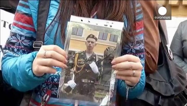 Erőszakossá vált az ukrán foglyok elengedését követelő tüntetés