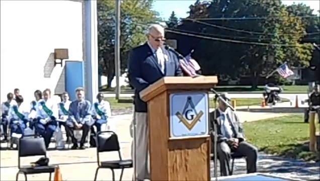 Veterans Appreciation Day Talk about Masonry