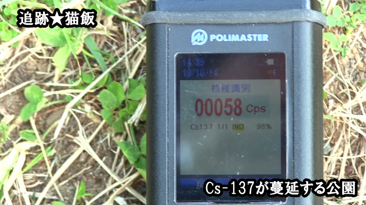 恋のセシウム　Cesium a lot of in the park