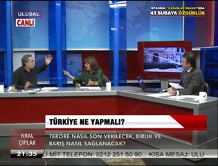 Mustafa Mutlu ile Kral Çıplak konuk Gazeteci Mine Gökçe Kırıkkanat 1 10 Ekim 2014