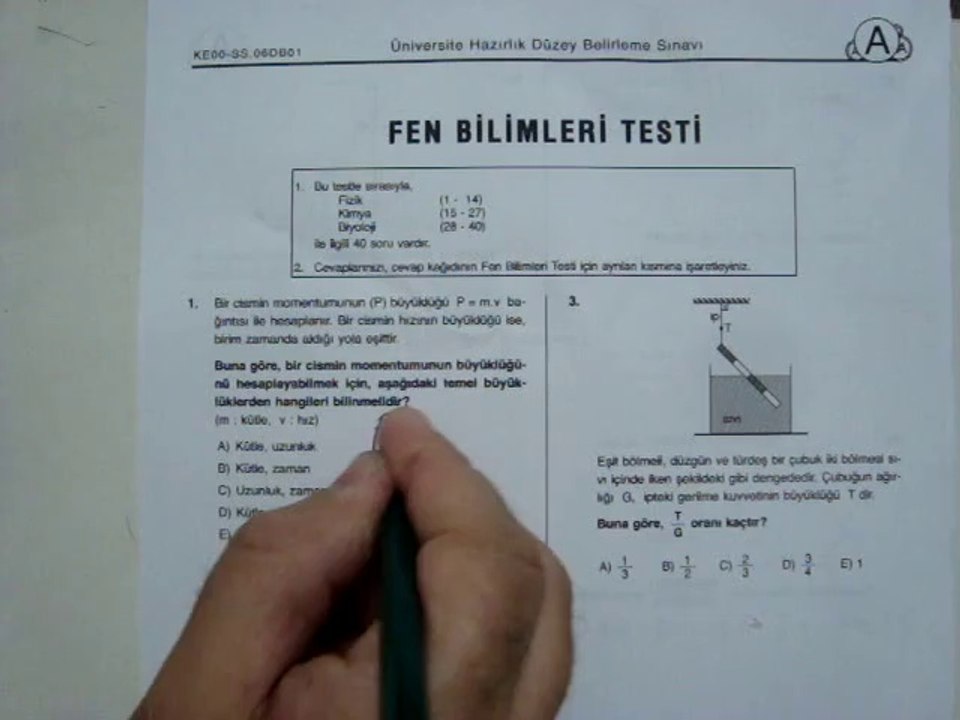 SORU 1  VİDEO ÇÖZÜMÜ