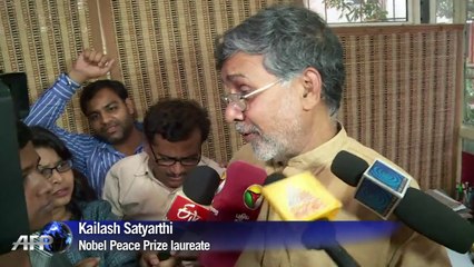 Children's rights activist Satyarthi wins Nobel Peace Prize