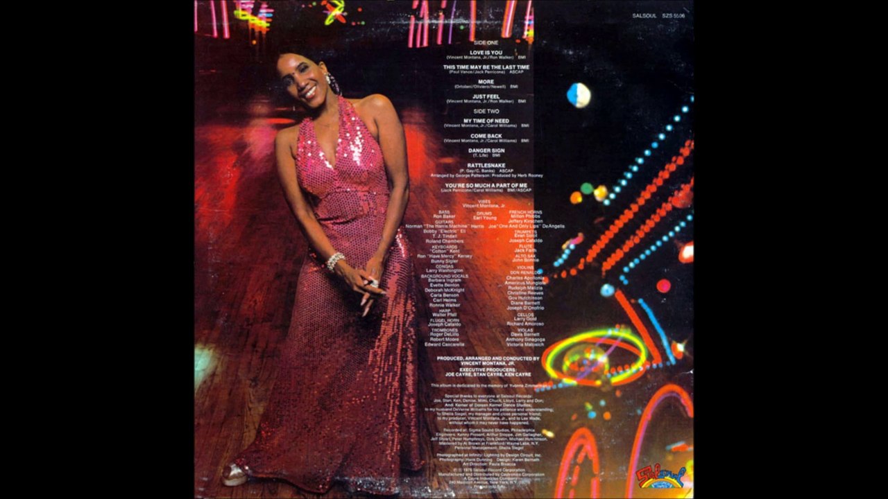 Carol Williams - Love Is You (1978)