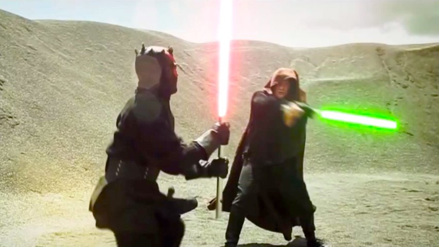 Luke Skywalker Vs Darth Maul Is Trending Up Video Dailymotion