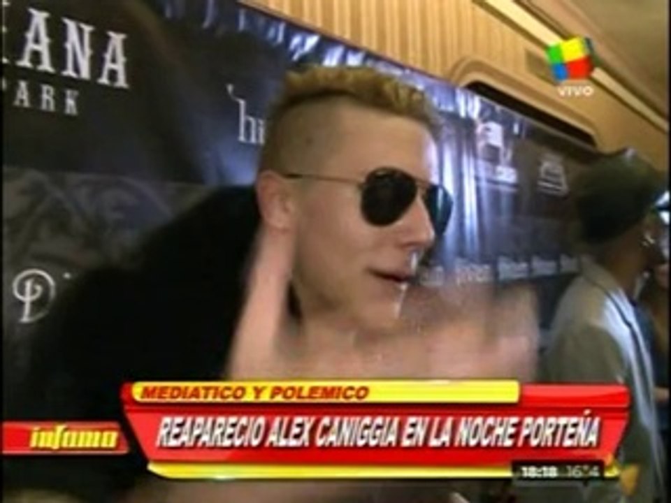 Pronto.com.ar Alexander Caniggia saca su primer disco