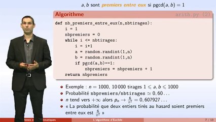 Algorithmes - partie 5 - arithmétique, algorithmes récursifs - YouTube