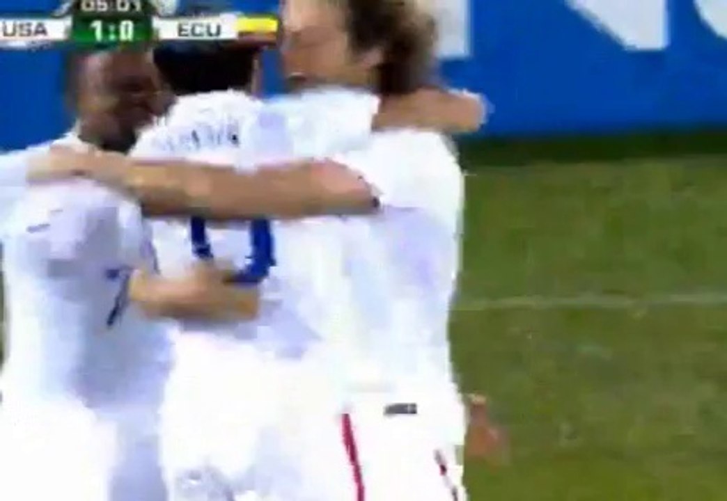 GOL de Mikkel Diskerud. USA 1-0 Ecuador