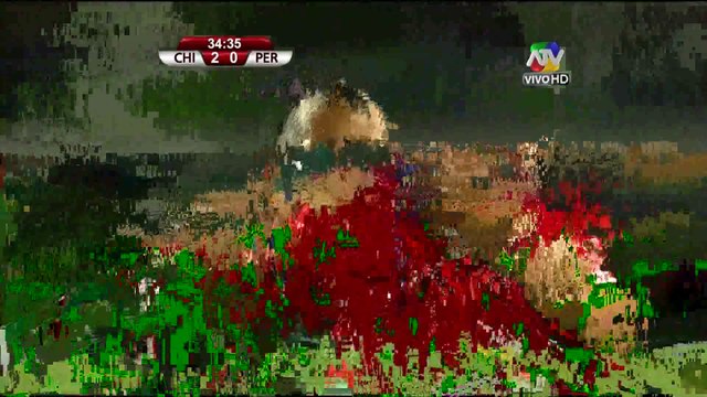 Gol de Chile. Gary Medel 2-0