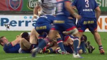 TOP14 - Grenoble-Brive: Essai Alipate Ratini (GRE) - J9 - Saison 2014/2015