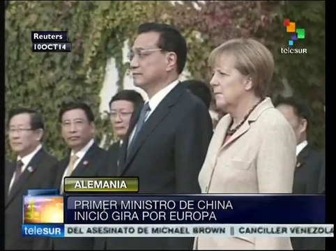 Estrechan China y Alemania lazos comerciales