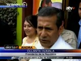 Humala: No hay persecución política contra Gregorio Santos