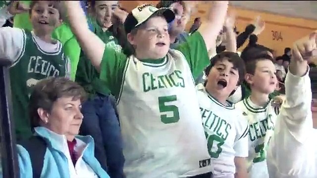HD video of Jeremy Fry - Celtics Fan Dancing to Bon Jovi Living on a Prayer at a Celtics game !