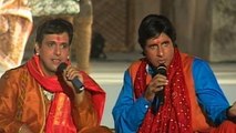 Amitabh Bachchan & Govinda @ Mahurat Of 'Bade Miyan Chote Miyan'