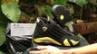From *sportsyyy.cn* Air Jordan 14 Retro 'Vibrant Yellow'Review Jordan Mens Air Jordan 14 Retro Basketball Shoes Review