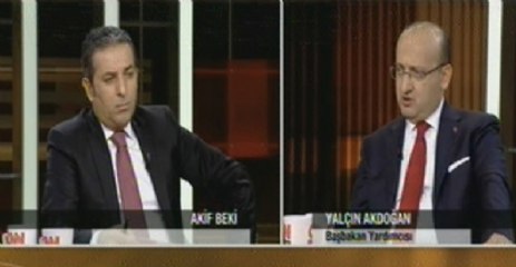 Başbakan Yardımcısı Akdoğan Açıklaması