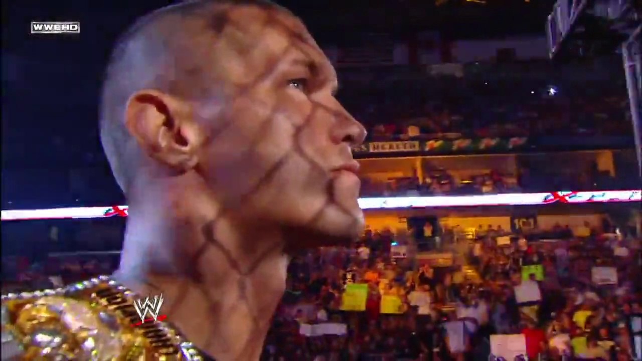 Randy Orton vs. Batista - WWE Championship Steel Cage Match Extreme Rules 2009