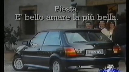 ford fiesta XR2 spot con alessandro nannini (1990)