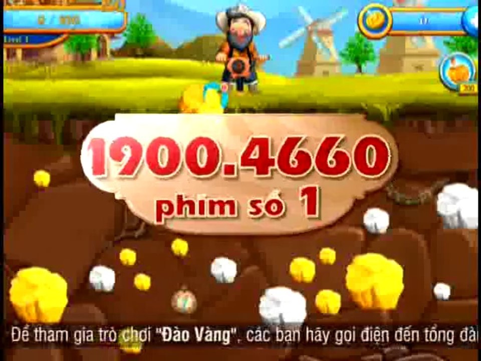 Game đào vàng