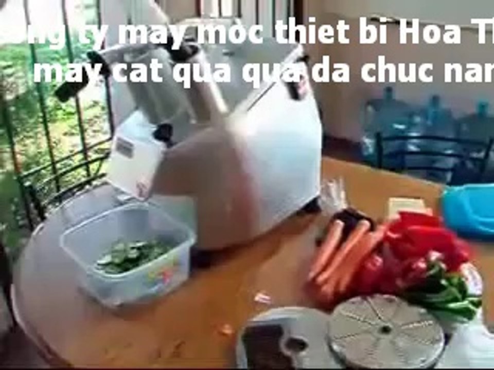 máy cắt củ quả đa chức năng, máy thái lát thái sợi cà rốt, máy cặt hạt lựu khoai tây