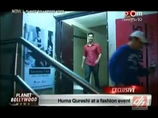 Huma Qureshi at a fashion event 11th October 2014 www.apnicommunity.com