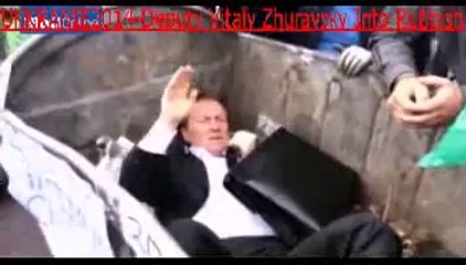 Deputy Vitaly Zhuravsky Into Rubbish