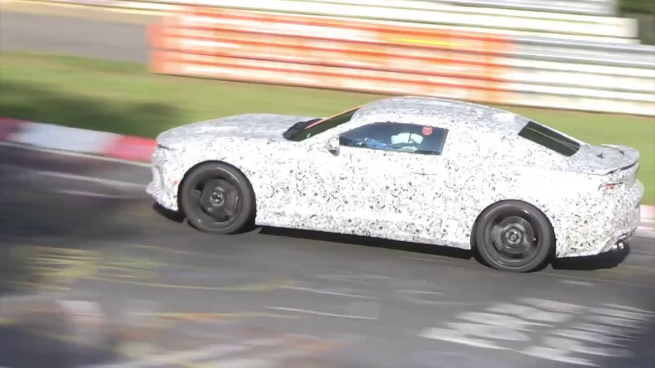 Chevrolet Camaro - spy video