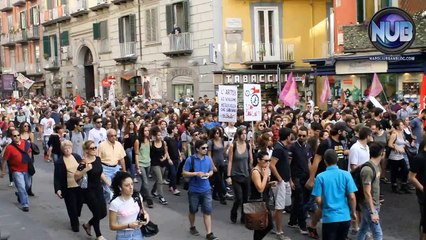 #10ott 2014 Napoli - Corteo studentesco
