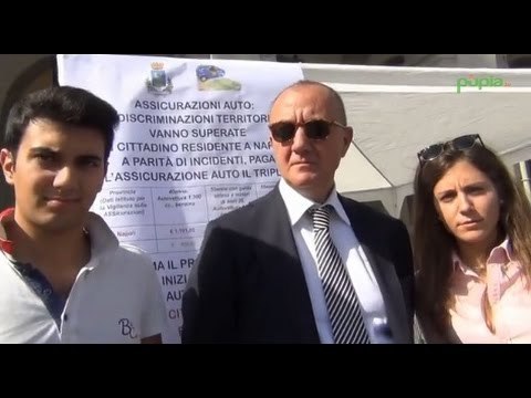 Aversa (CE) - Rc Auto-Tariffa Italia, raccolta firme per proposta di legge (10.10.14)