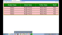 zain studio 3CSS3 New Tutorials in Urdu Hindi part 16 styling tables