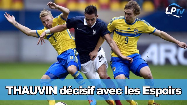 Espoirs : le but et la réaction de Thauvin