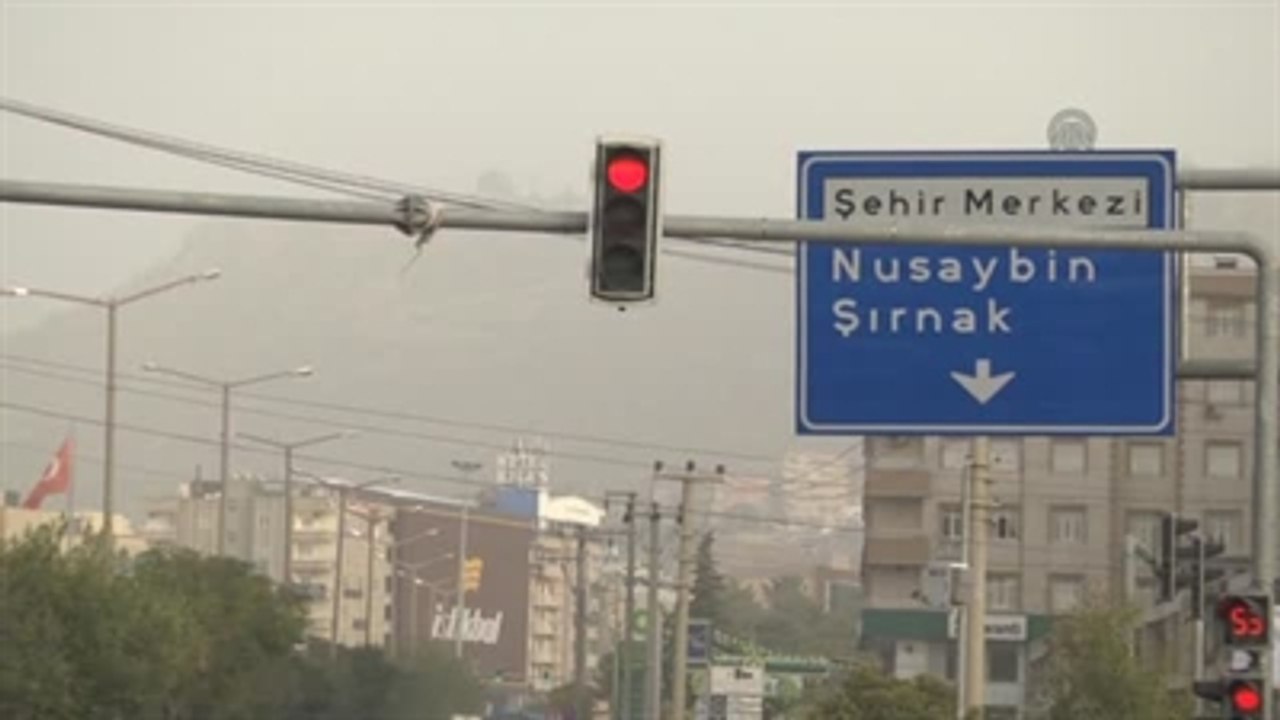 Mardin'de Toz Bulutu