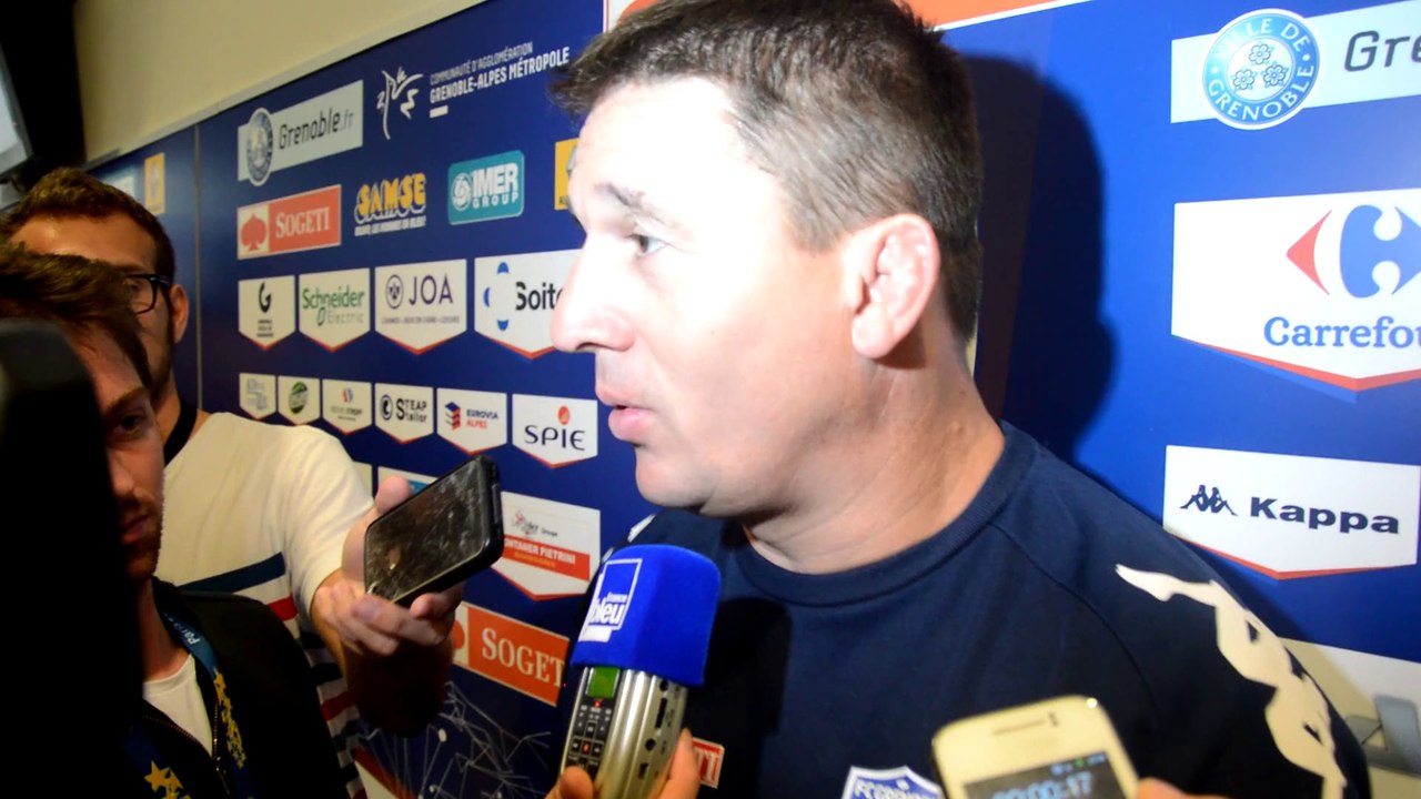 Réaction de Sylvain Begon après FCG-Brive (26-25)