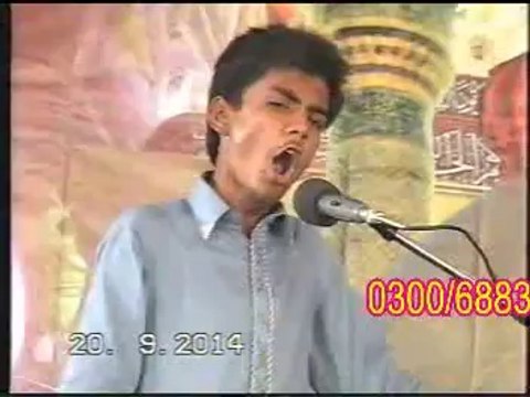 Zakir Sheraz Abbas Jaffri Salana Majlis (20 Sep 2014) at Basti Mehmoodaywala Near Kukkarhatta (Kabirwala)