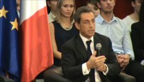 Nicolas Sarkozy à Toulouse le 08 octobre 2014 Salle Jean Mermoz