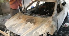 Yanan Otomobilin Kundaklandığı İddiası