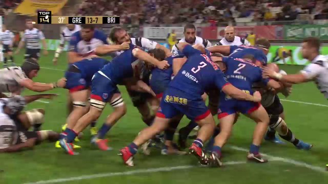 TOP14 - Grenoble-Brive: 26-25 - J9 - Saison 2014/2015