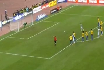 Lionel Messi Penalty Miss ~ Brazil vs Argentina 1-0