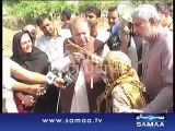 PM Nawaz Sharif , Flood Victims Made ‘Mamu’ in Jhang