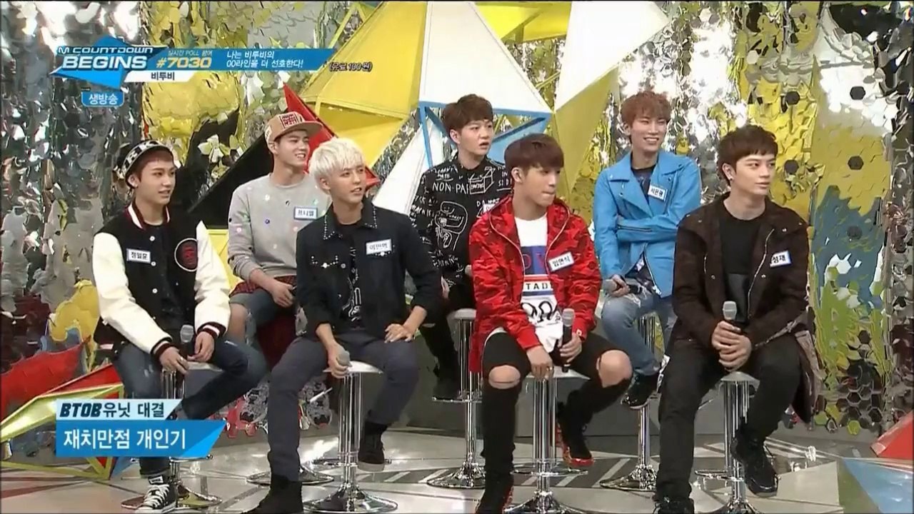 141009 엠카운다운 비긴즈 BTOBcut