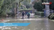 Inondations dans le Gard : «A Dions, nous sommes coupés du monde»