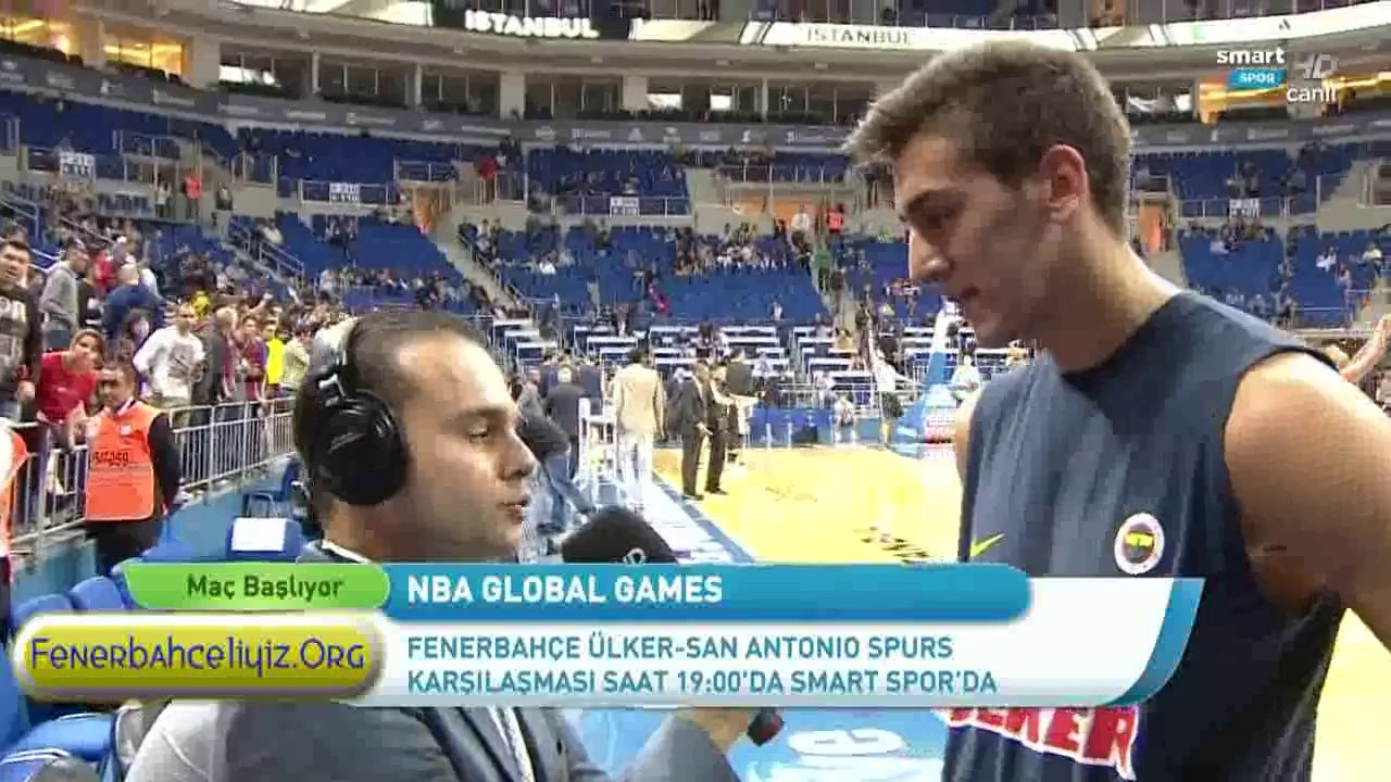 Kenan Sipahi Röportajı - Fenerbahçe Ülker - San Antonio