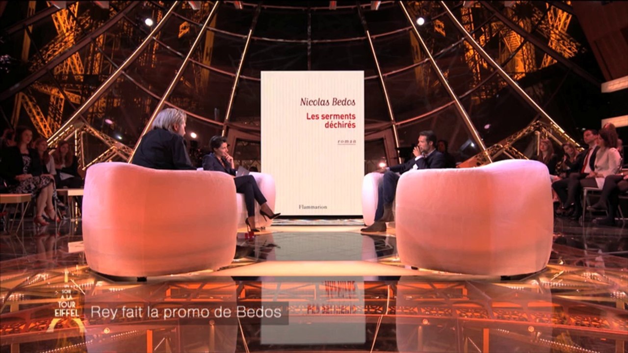Nicolas Rey analyse le faux roman de Nicolas Bedos sur Valérie Trierweiler dans Un soir à la Tour Eiffel