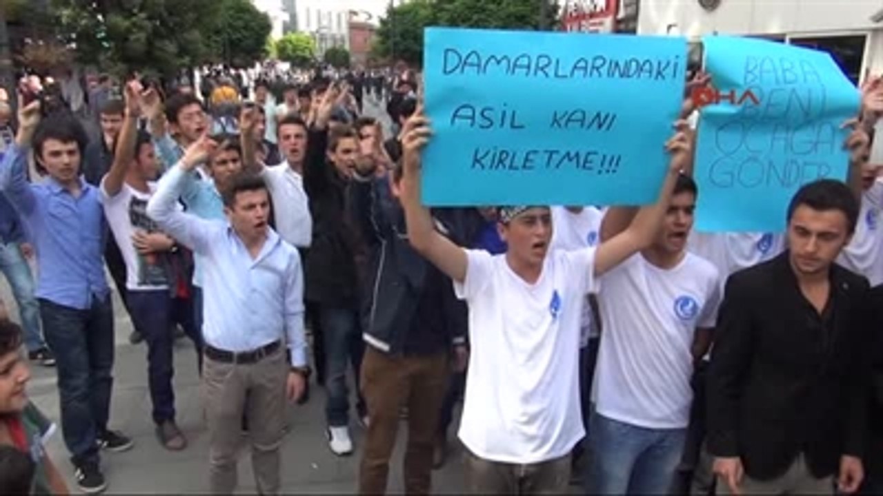 Karabük?te Bonzai Protestosu