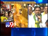 TDP Bus Yatra against suicides of Telangana farmers