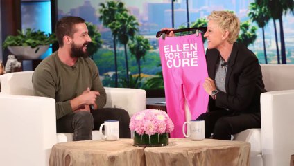 Shia LaBeouf Talks -Breakdown- on Ellen