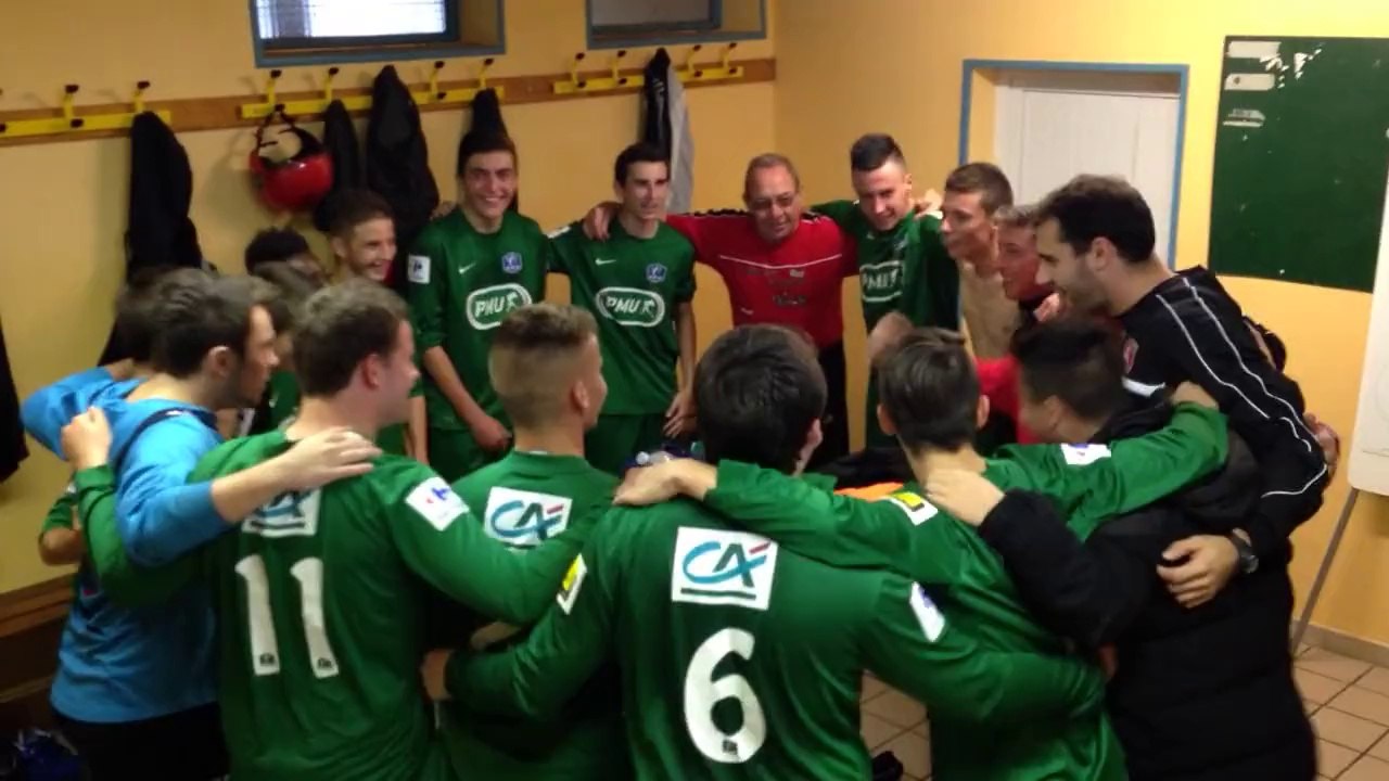 Cri de victoire des U18 A