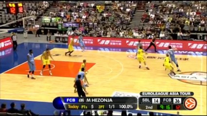 Asia Tour: SBL All-Stars-FC Barcelona, highlights