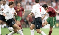 Luís Figo Goal | Portugal vs England Euro 2000