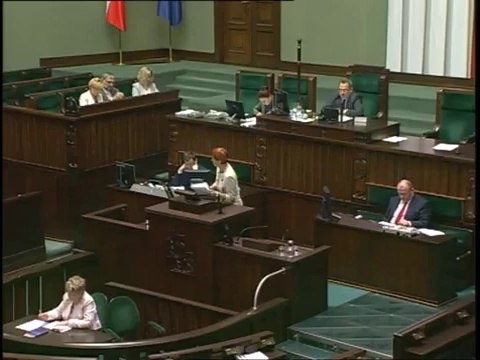 Poseł Elżbieta Rafalska - Wystąpienie z dnia 10 pa�dziernika 2014 roku.
